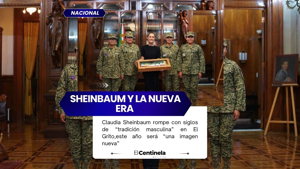 Sheinbaum dará su primer Grito de Independencia