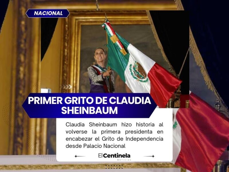 Así se vivió el primer Grito de Independencia de Claudia Sheinbaum en el Zócalo Capitalino