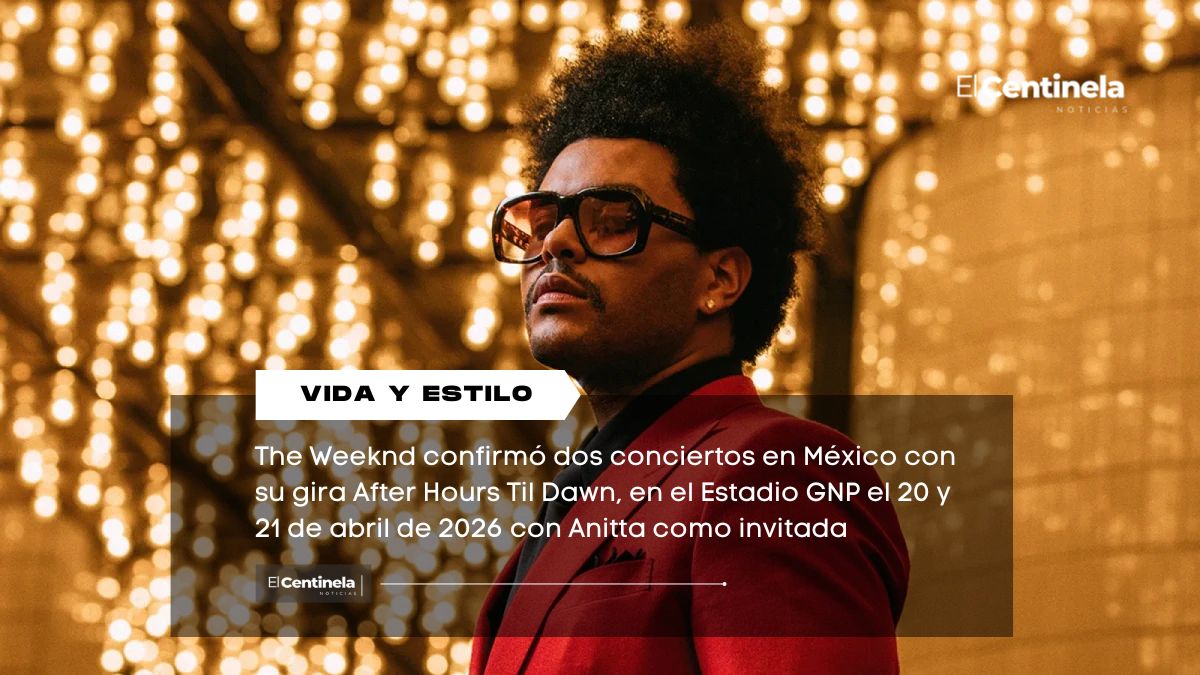 The Weeknd regresa a México en 2026: dos conciertos en el Estadio GNP con Anitta como invitada especial