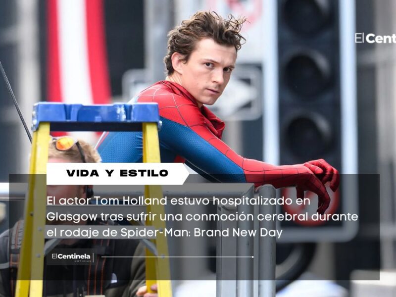 Tom Holland hospitalizado por conmoción cerebral durante rodaje de Spider-Man: Brand New Day