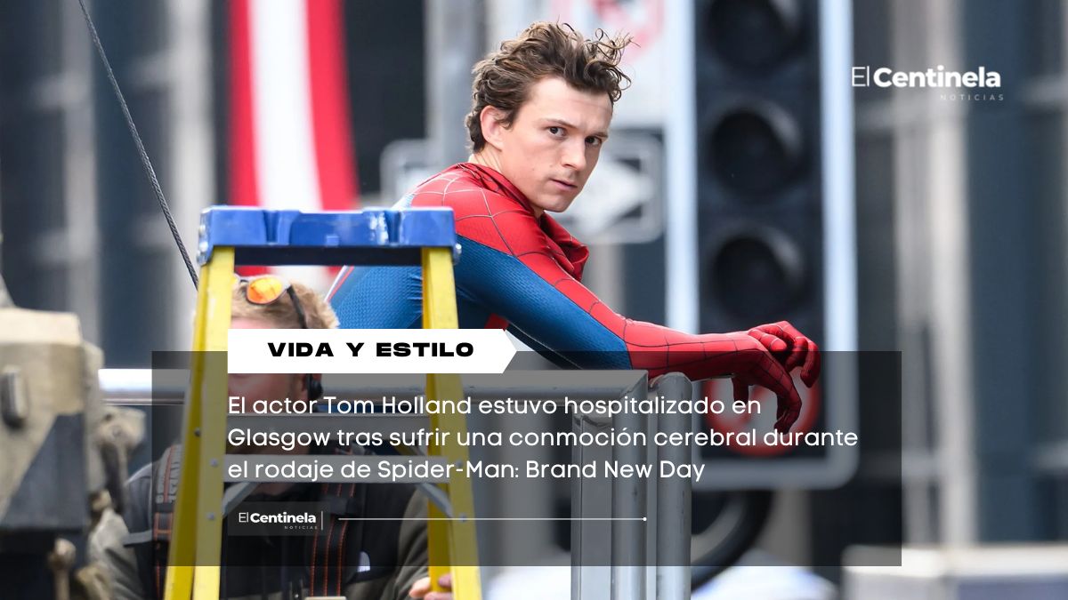 Tom Holland hospitalizado por conmoción cerebral durante rodaje de Spider-Man: Brand New Day