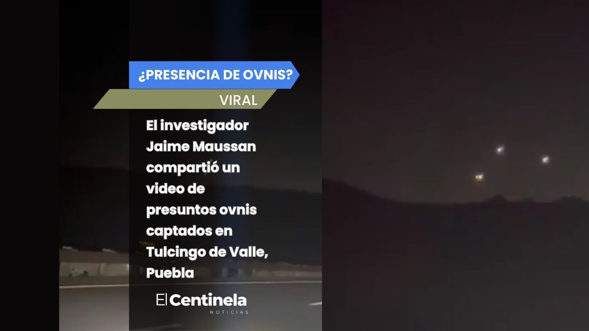 ¿Ovnis en Puebla? Jaime Maussan difunde video en Tulcingo del Valle y genera polémica