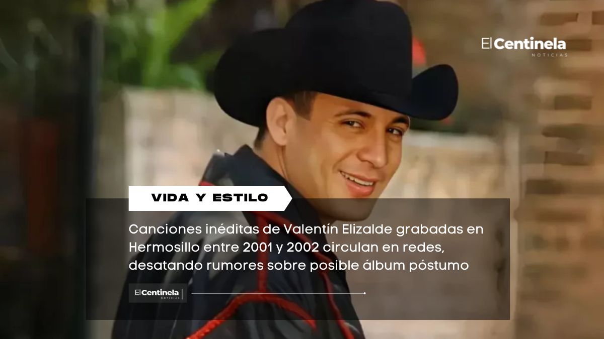 ¿Regresa El Gallo de Oro? Revelan canciones inéditas de Valentín Elizalde y especulan sobre álbum póstumo