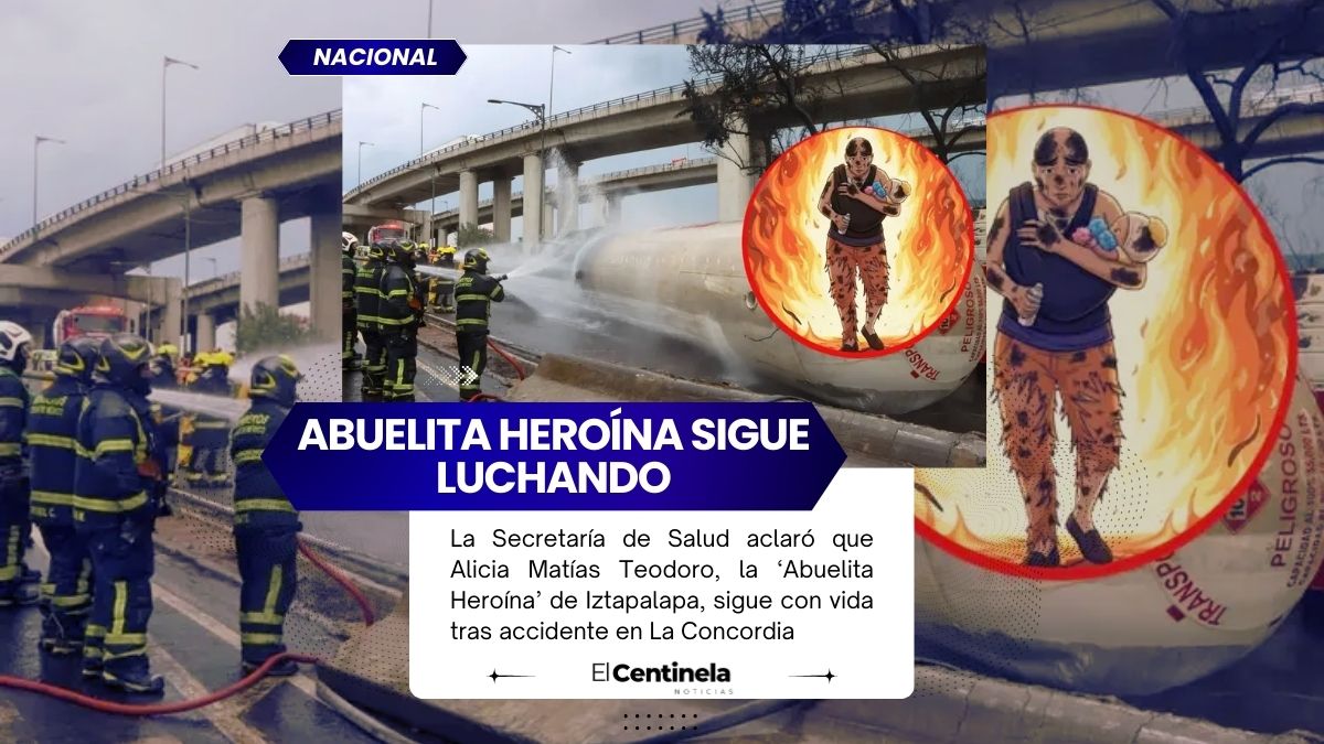 Sedesa corrige: ‘Abuelita Heroína’ de Iztapalapa sigue con vida tras explosión en Puente de la Concordia