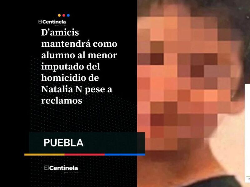 D’amicis mantendrá como alumno al menor imputado del homicidio de Natalia N pese a reclamos