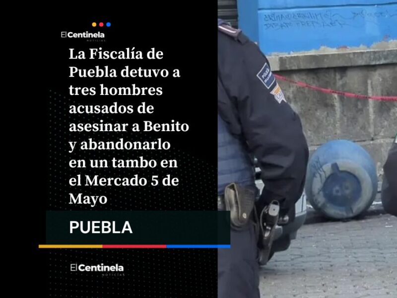 A golpes matan a Benito para abandonarlo en un tambo en Mercado 5 de Mayo, acusan crimen pasional
