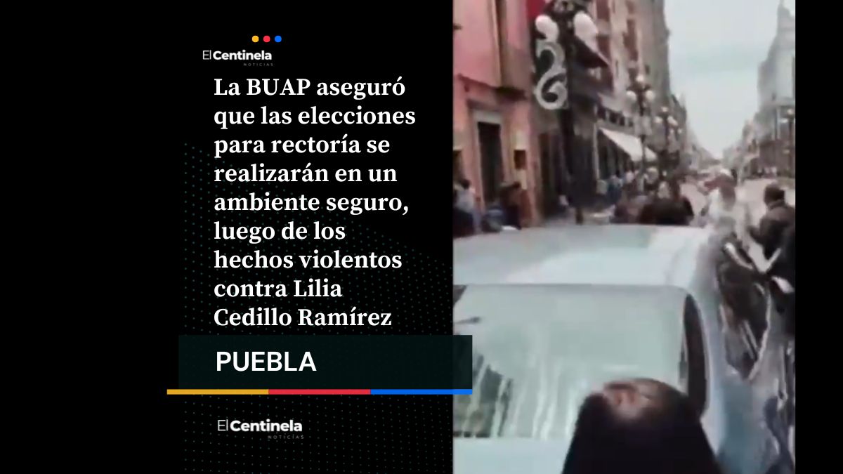 BUAP garantiza seguridad en elecciones de rectoría tras agresión a Lilia Cedillo