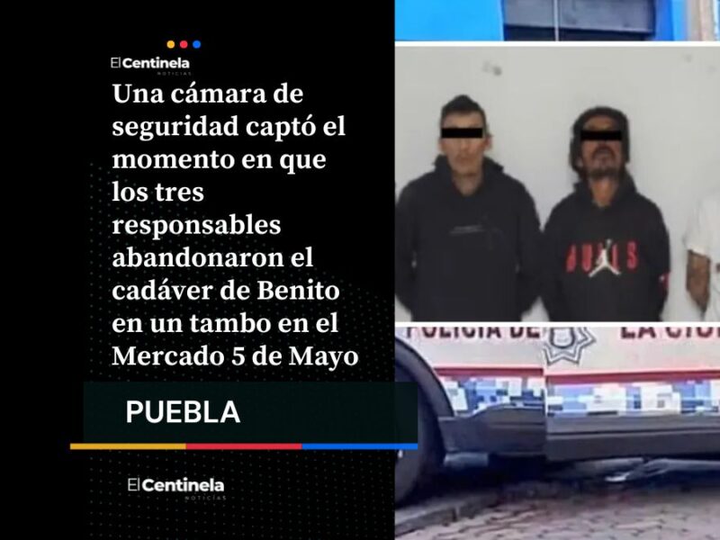 Llevaban el cadáver en un tambo como si fuera basura: así arrojaron a Benito, desaparecido en Amozoc