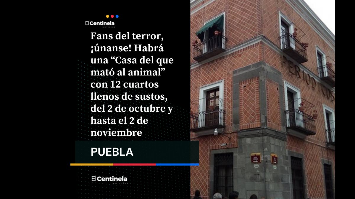 ¿Te atreves a entrar? Anuncian "Casa del terror del que mató al animal" en el Centro Histórico