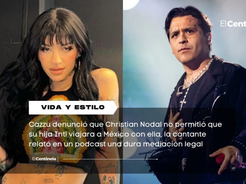 Cazzu acusa a Nodal de impedir viaje de su hija Inti y revela devastador encuentro legal