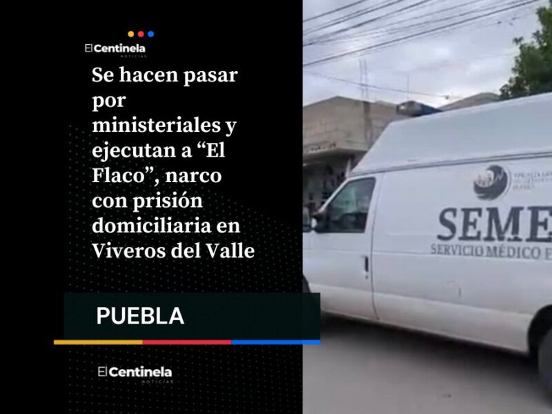 un hombre fue asesinado al interior de su vivienda en la colonia Viveros del Valle