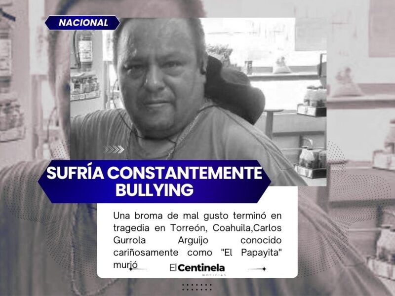 Muere Carlos Gurrola, “El Papayita” tras beber desengrasante por ‘broma’ de compañeros