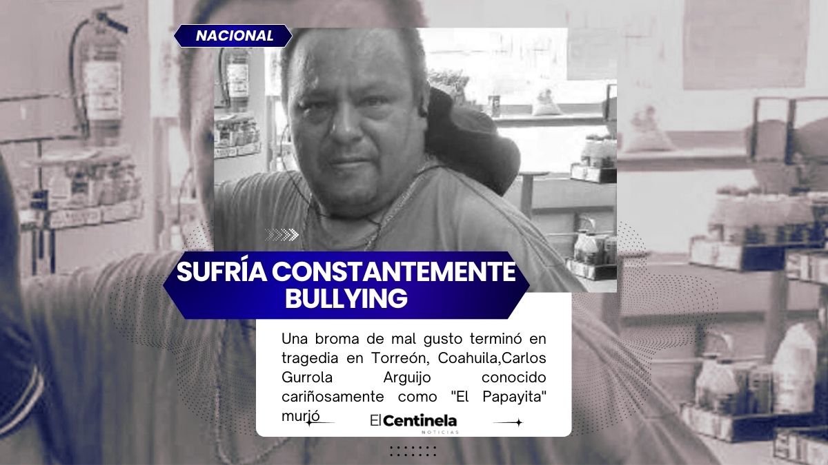 Muere Carlos Gurrola, “El Papayita” tras beber desengrasante por ‘broma’ de compañeros