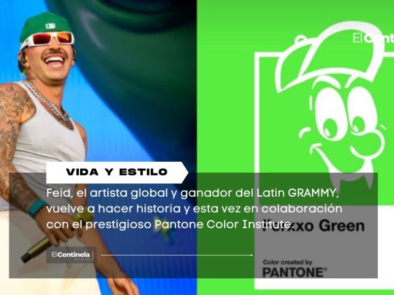 Feid, el artista global y ganador del Latin GRAMMY, vuelve a hacer historia y esta vez en colaboración con el prestigioso Pantone Color Institute