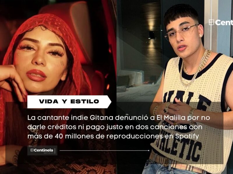 Gitana acusa a El Malilla por no darle créditos en canción con millones de reproducciones