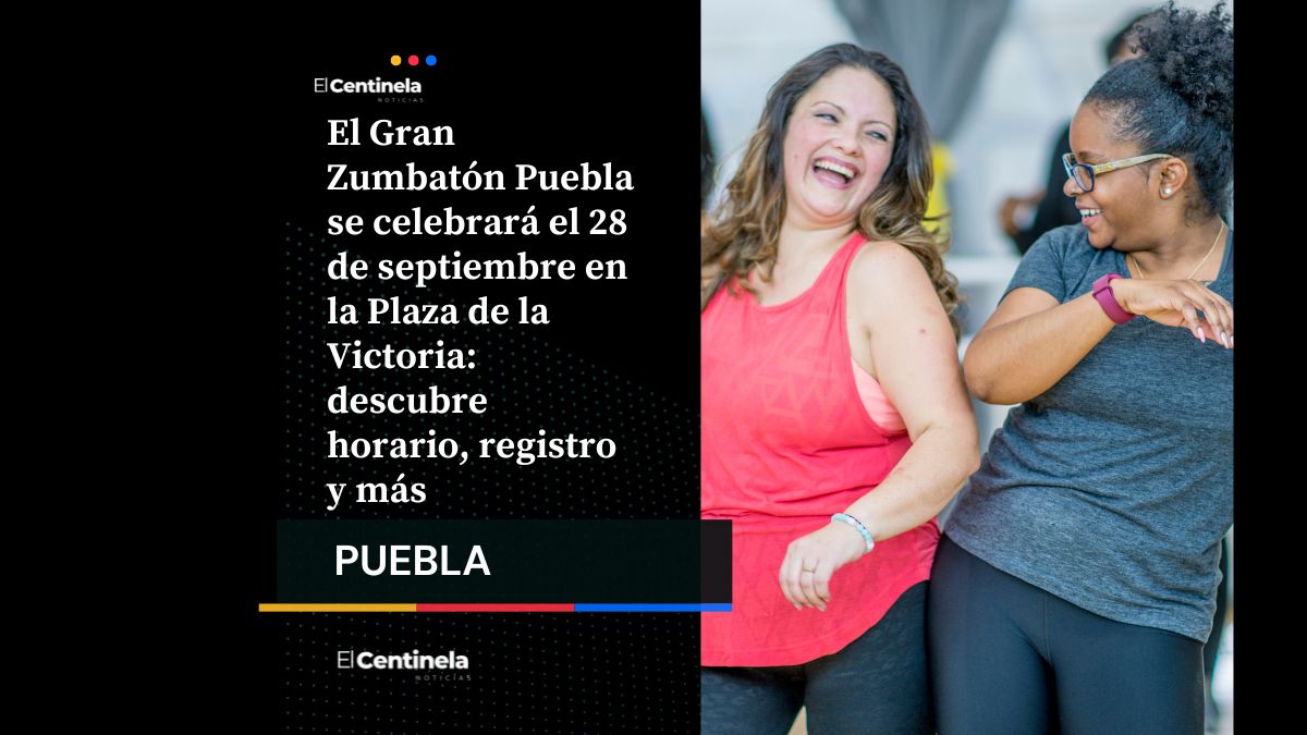 Gran Zumbatón Puebla en Plaza de la Victoria: horarios, registro gratis y beneficios para la salud