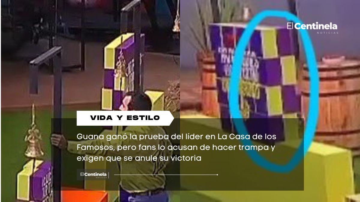 ¿Fraude en La Casa de los Famosos? Acusan a Guana de hacer trampa en la prueba del líder