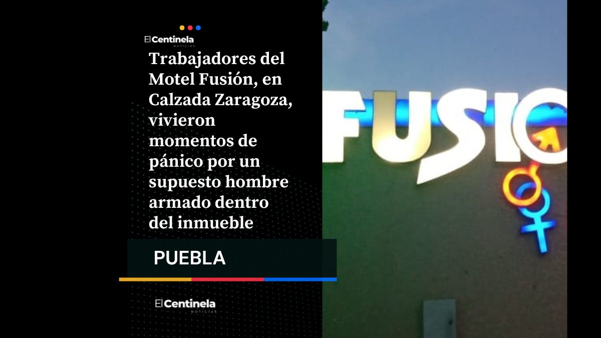 Susto en Motel Fusión: hombre afirma estar armado en Calzada Zaragoza