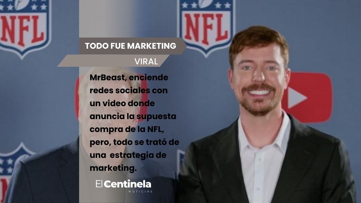 MrBeast y la supuesta compra de la NFL: qué hay detrás de este rumor que se hizo viral