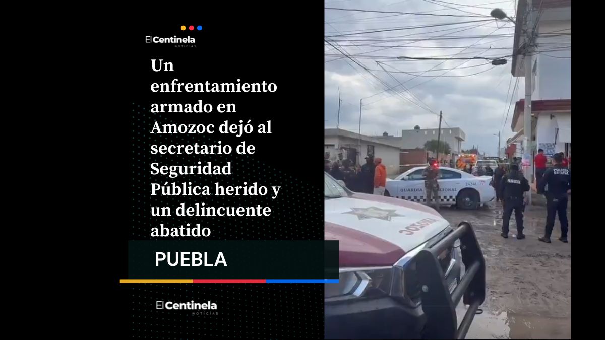 Operativo contra “el Caras” en Amozoc desata balacera contra secretario de Seguridad