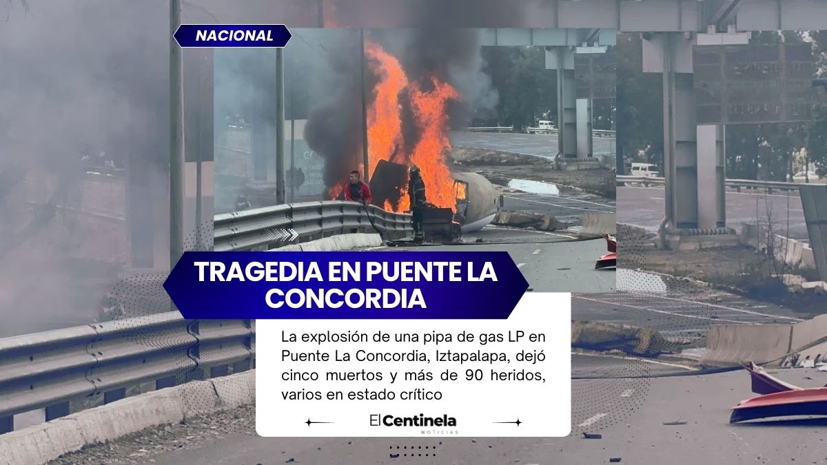 Explosión de pipa en Puente La Concordia, Iztapalapa: sube a 5 el número de muertos, hay 90 heridos