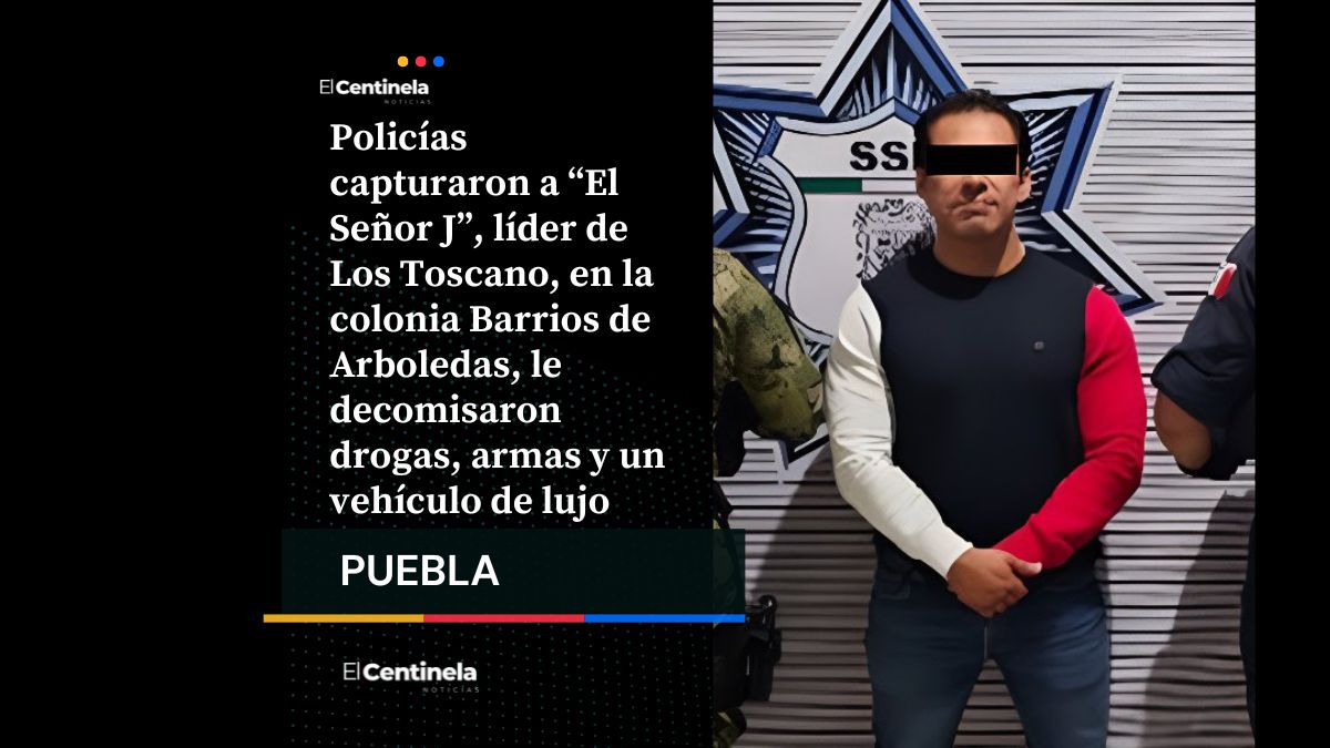 Capturan a “El Señor J”, líder narcotraficante de Los Toscano, en Barrios de Arboledas