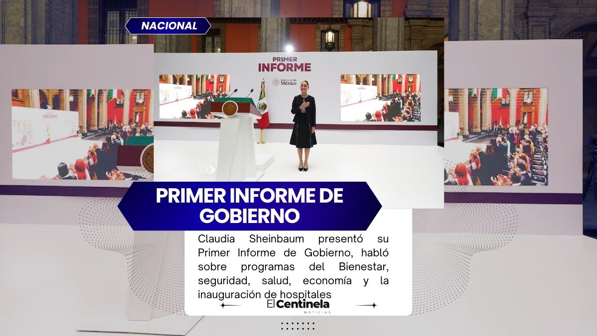 Así va el Primer Informe de Gobierno de Claudia Sheinbaum: seguridad, salud y programas del Bienestar