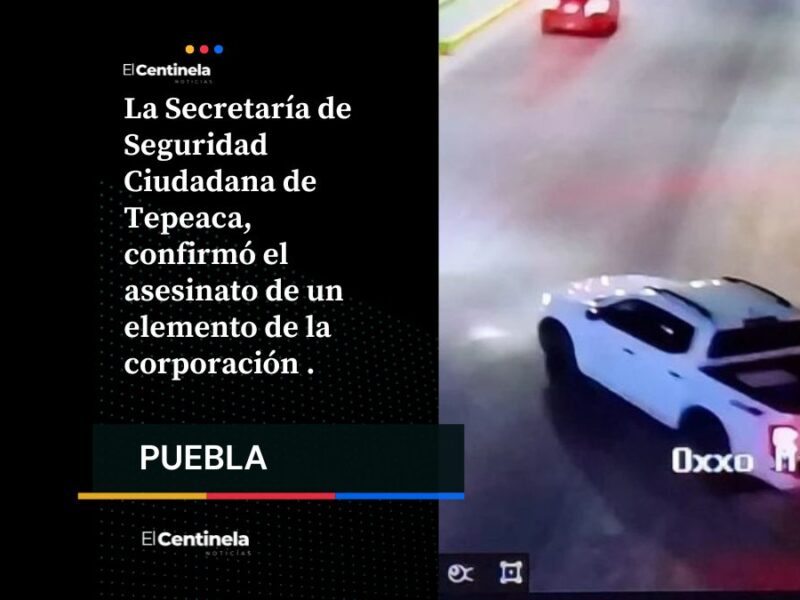 SSP de Tepeaca confirma muerte de policía tras ataque armado en San Diego