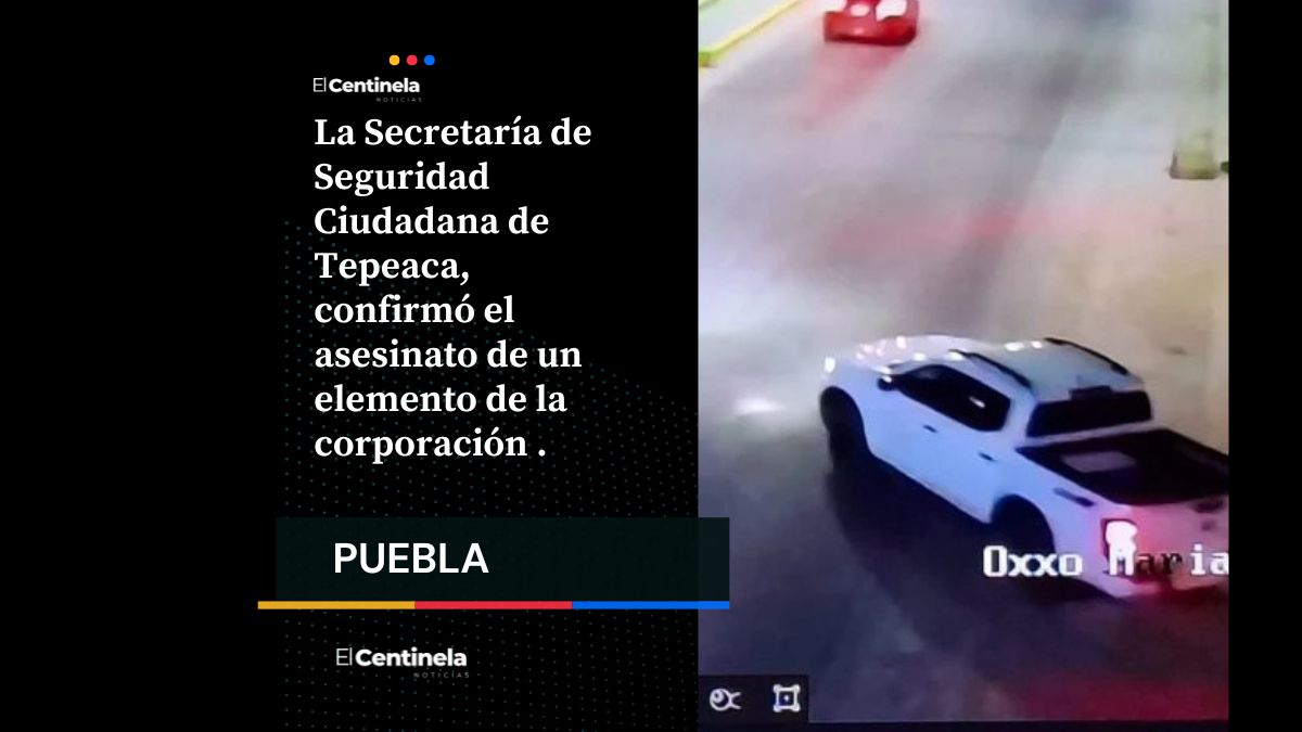 SSP de Tepeaca confirma muerte de policía tras ataque armado en San Diego