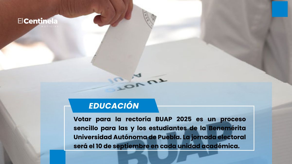 Votar para la rectoría BUAP 2025 es un proceso sencillo. Conoce los pasos que debes seguir para participar el 10 de septiembre en tu unidad académica.