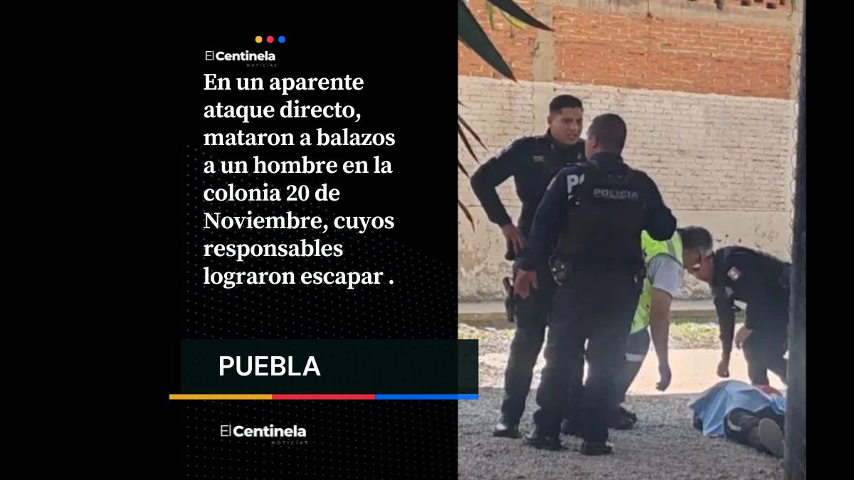 Ataque brutal en la 20 de Noviembre: ejecutan a un hombre con más de 10 disparos
