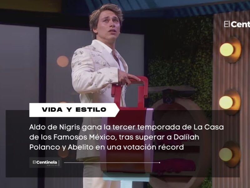 ¡Bravo por el niño bien! Aldo de Nigris gana La Casa de los Famosos México y se lleva 4 mdp