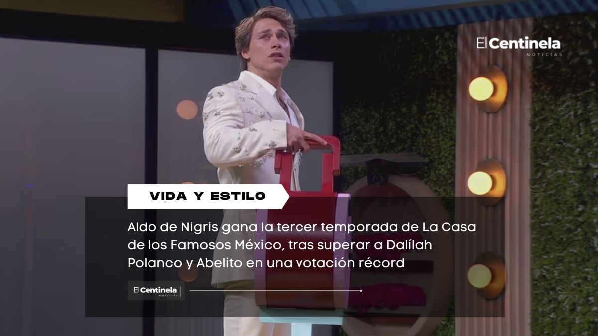 ¡Bravo por el niño bien! Aldo de Nigris gana La Casa de los Famosos México y se lleva 4 mdp