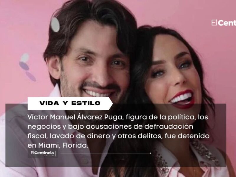 Detienen en Miami a Víctor Manuel Álvarez Puga, esposo de Inés Gómez Mont