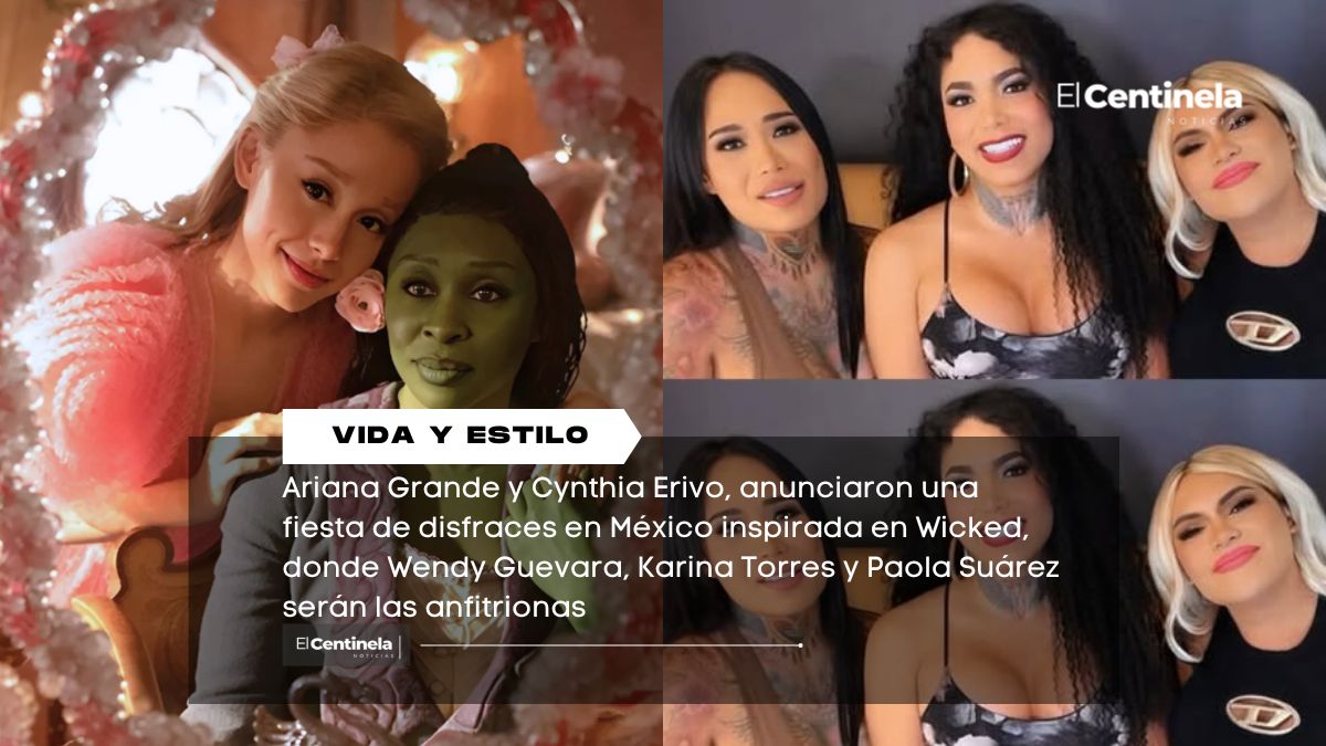 ¿Quién pidió esta señal? Ariana Grande y Cynthia Erivo se unen a Karina, Wendy y Paola para fiesta de disfraces de ‘Wicked’