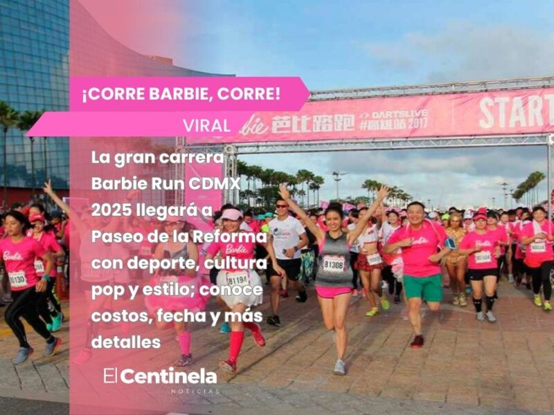 Barbie Run 2025: fecha, lugar, costos e inscripciones de la carrera más rosa