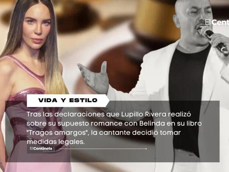 ¡Belinda pone un alto a Lupillo! Toma acciones legales por incómodas confesiones