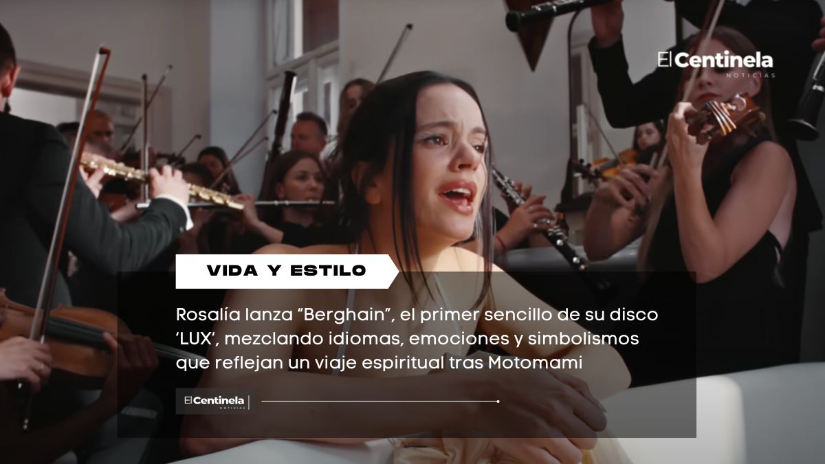 “Berghain” de Rosalía: significado oculto, referencias y conexión con su nuevo álbum ‘LUX’