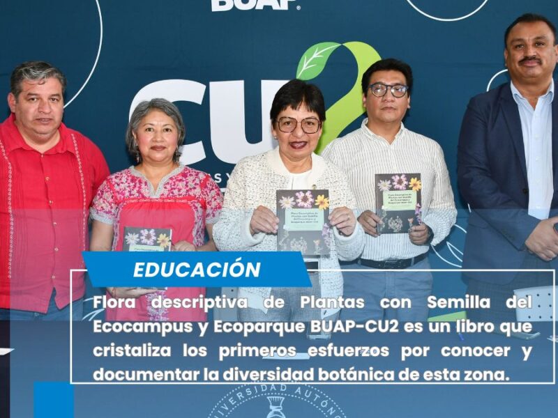 Documenta BUAP la diversidad botánica en CU2
