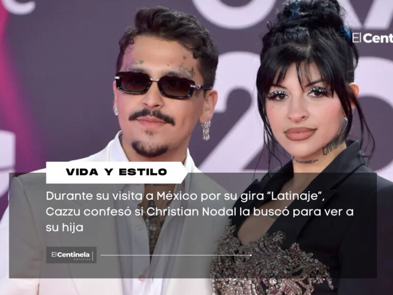 ¿Cazzu se reencuentra con Christian Nodal durante su visita a México?