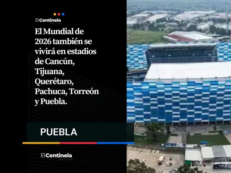 Estadio Cuauhtémoc será sede de entrenamiento para el Mundial 2026