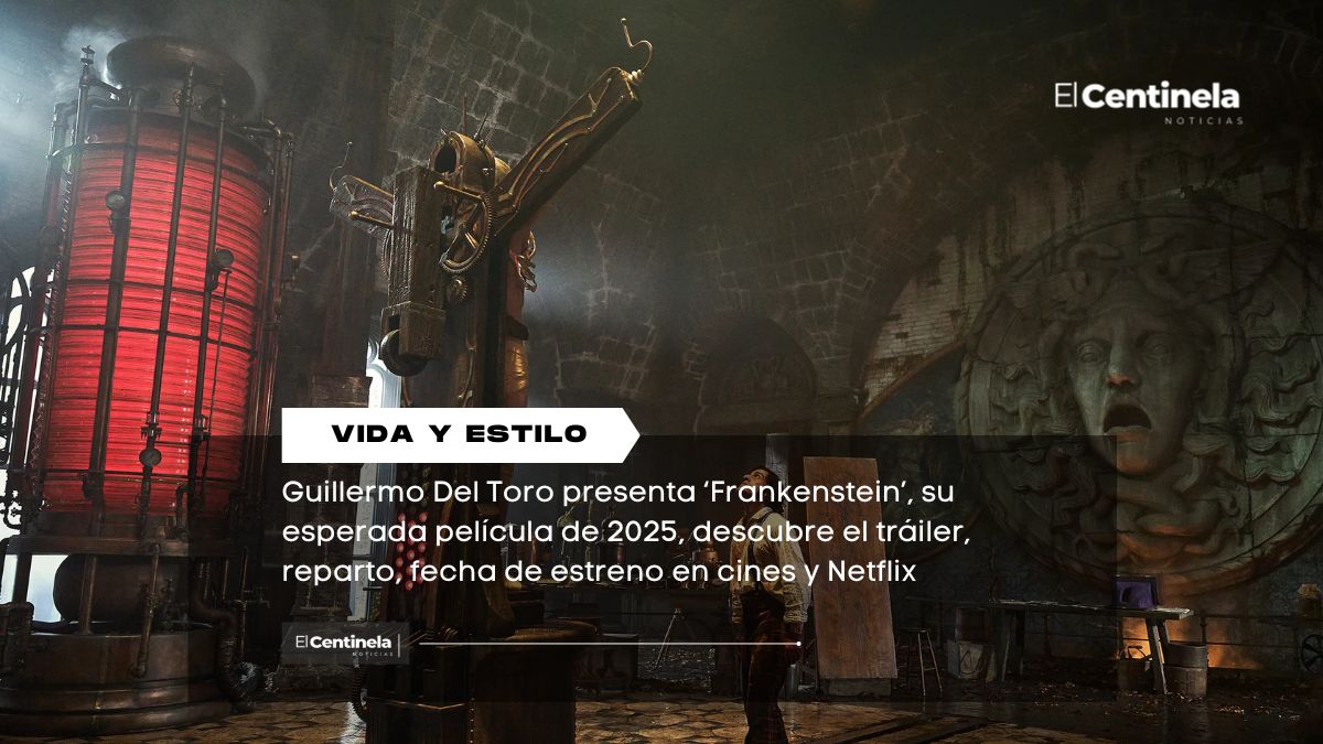 Mira el impactante tráiler de ‘Frankenstein’ de Guillermo Del Toro: estreno en cines y Netflix