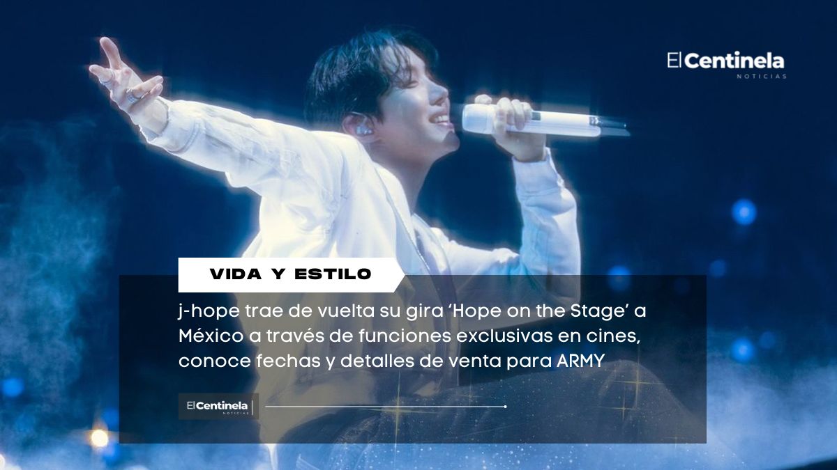 Corre por tus boletos, ARMY: j-hope regresa a México con 'Hope on the Stage'