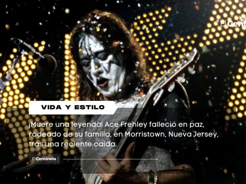 Muere Ace Frehley, guitarrista principal y miembro fundador de Kiss