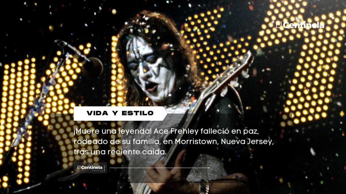 Muere Ace Frehley, guitarrista principal y miembro fundador de Kiss
