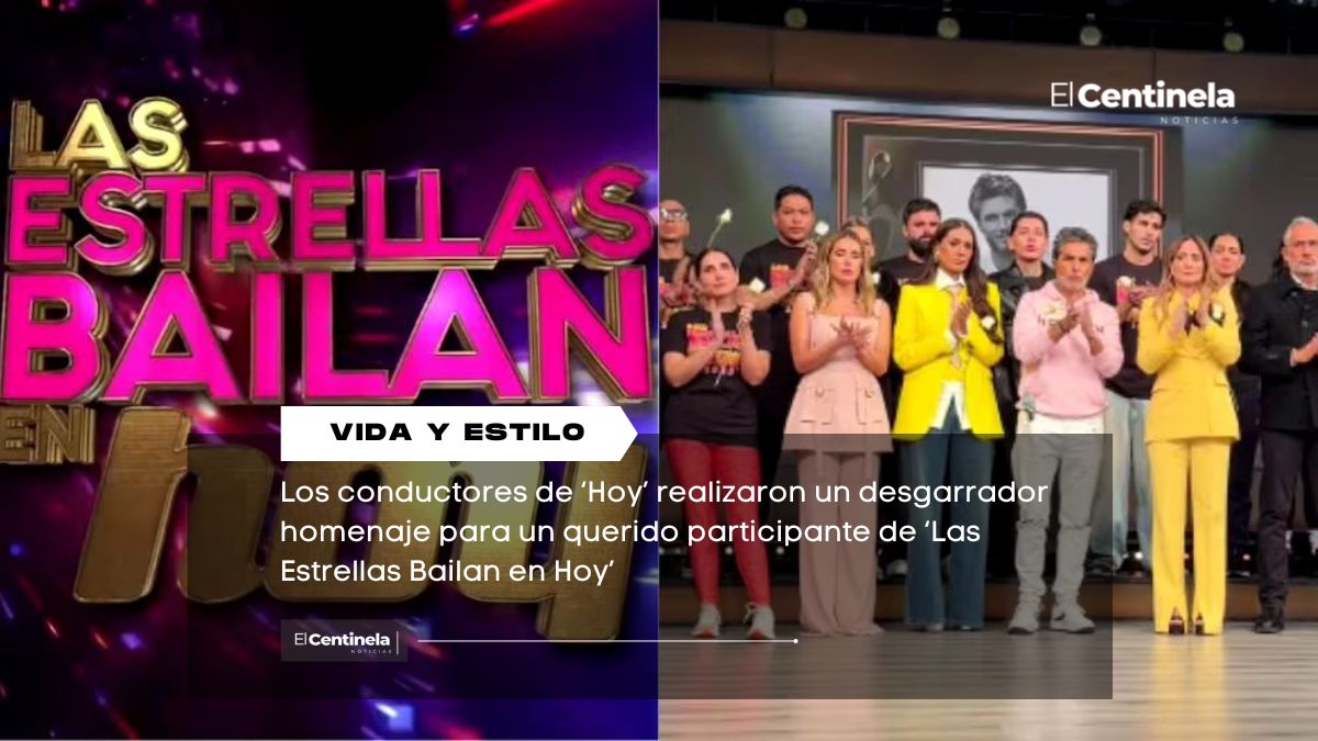 Muere participante de ‘Las Estrellas Bailan en Hoy’ y conductores lo despiden destrozados