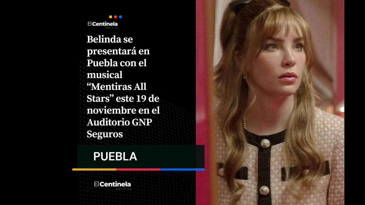 Belinda llegará a Puebla con “Mentiras All Stars”, una noche ochentera imperdible