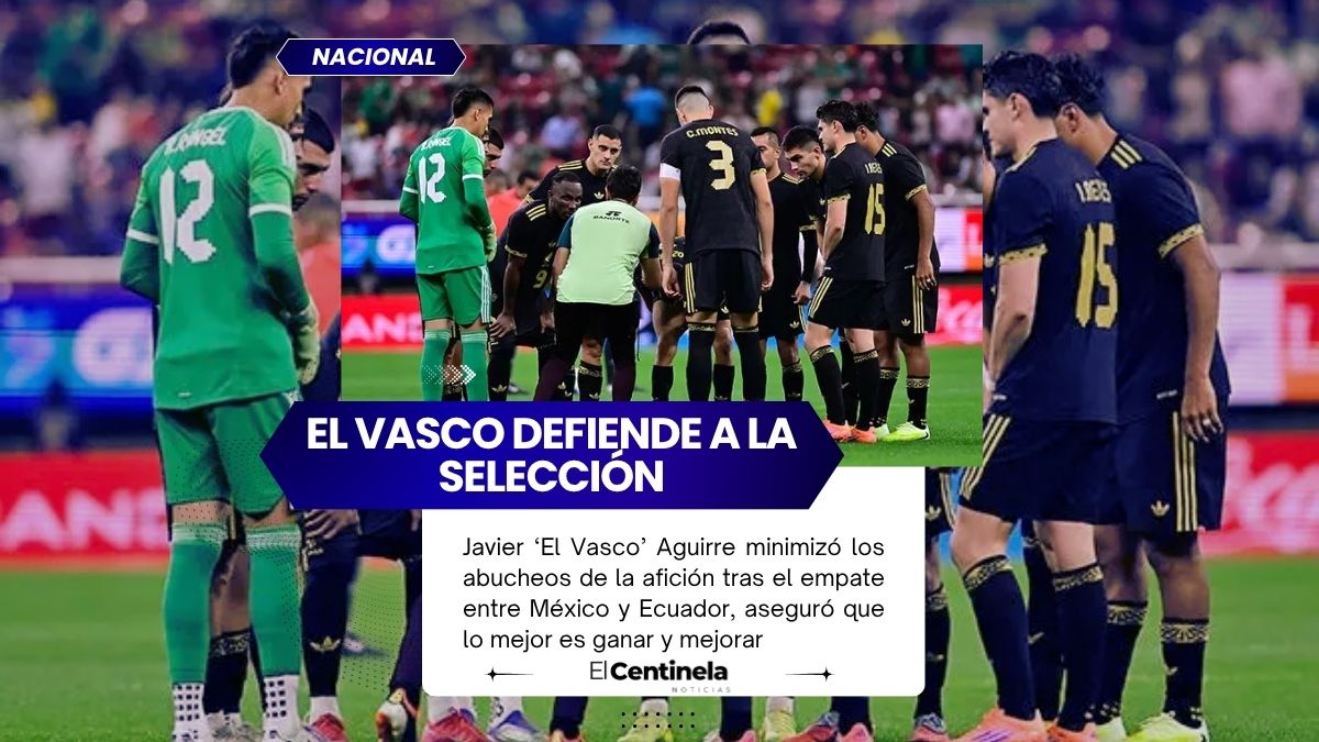 Javier ‘El Vasco’ Aguirre responde a los abucheos tras el empate de México vs Ecuador