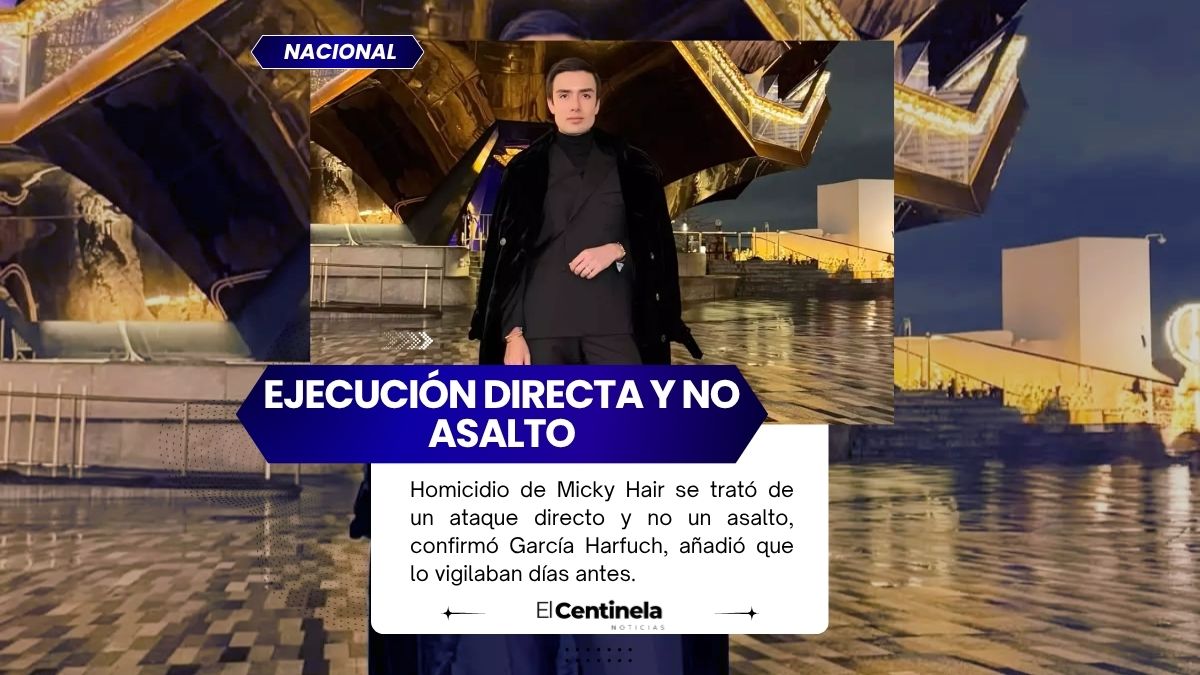Muerte de Micky Hair fue ejecución directa: Harfuch confirma que estilista era vigilado en Polanco