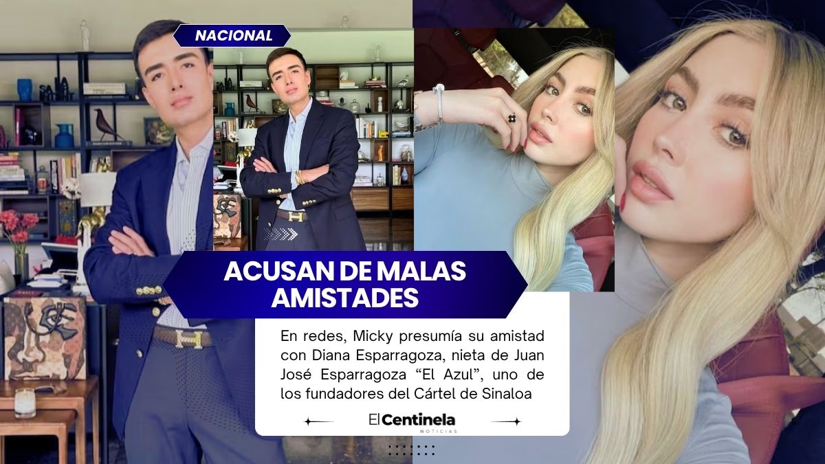 Micky Hair compartía viajes de lujo y amistad Diana Esparragoza, nieta de 'El Azul'
